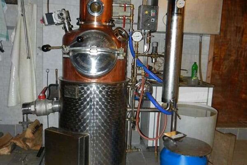 Distillery of the Haus Viktoria distillery