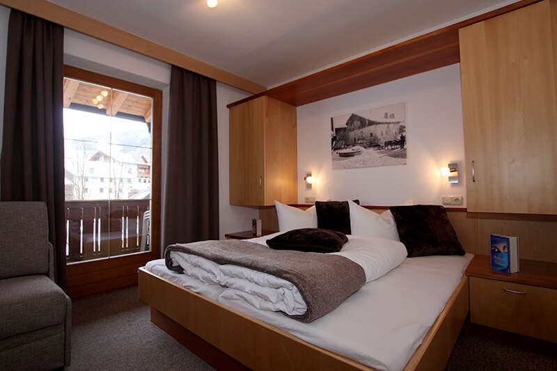 Bedroom in Apartment House Viktoria Tirol