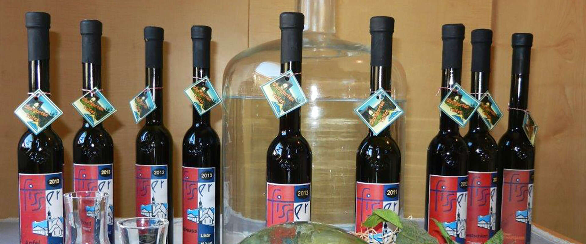 Fisser spirits and liqueurs