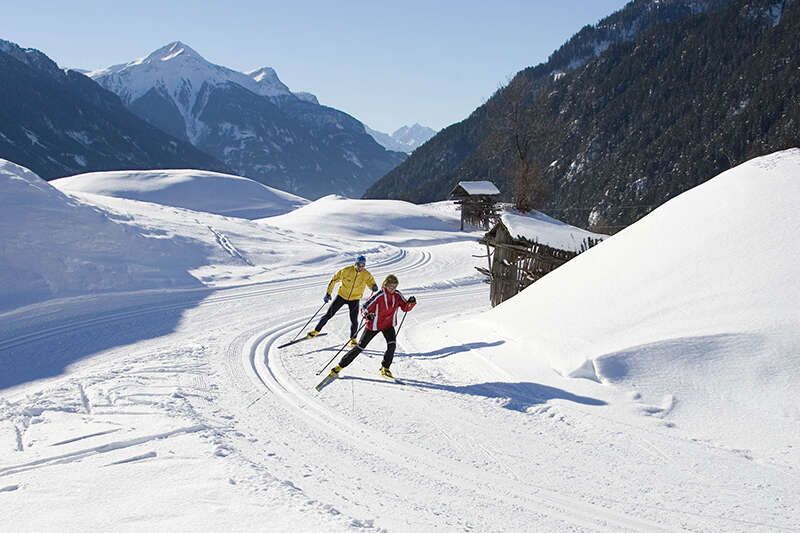 Cross-country skiing at altitude