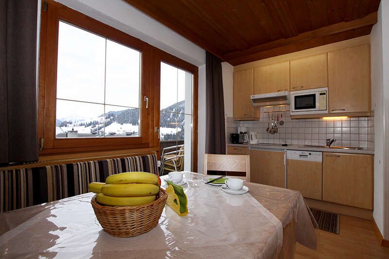 Appartement mit Küche Haus Viktoria Tirol